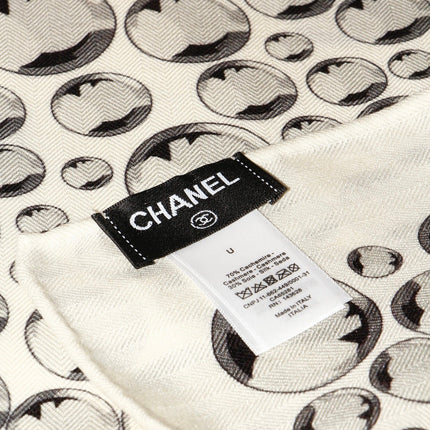 CHANEL 26S SCARF 140 IN SILK AND CASHMERE 509503