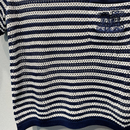 26S SHORT-SLEEVE KNIT TOP 272