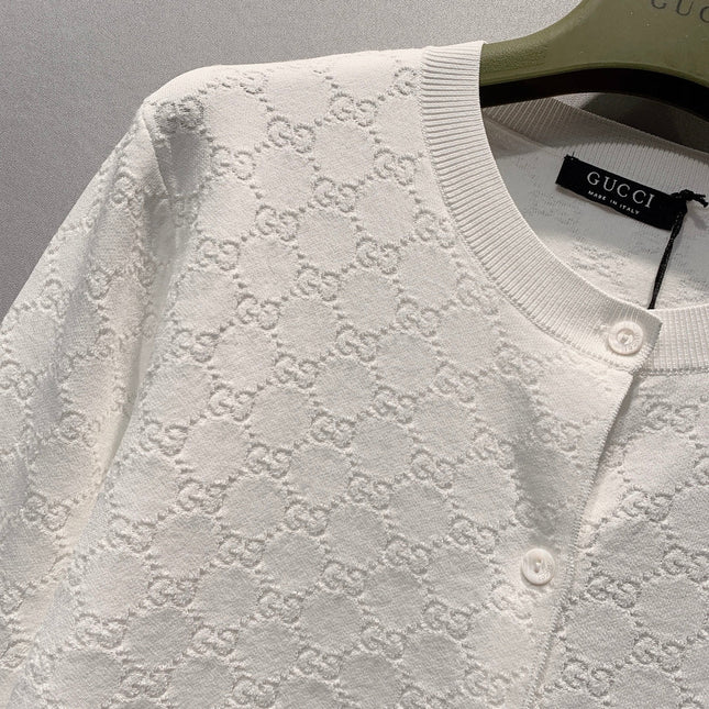 GUCCI 26S KNITTED CARDIGAN JACKET 555