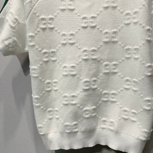 GUCCI 26S SHORT-SLEEVE KNIT TOP 539