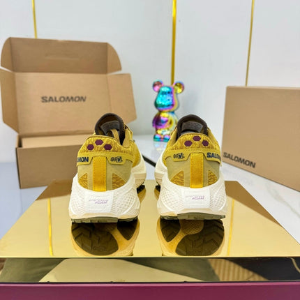 ALO 25S SALOMON ODYSSEY ELMT SNEAKER 45 MM IN YELLOW FABRIC
