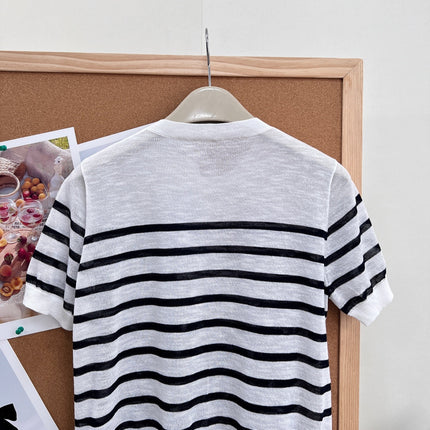 DIOR 26S SHORT-SLEEVED SWEATER 1269