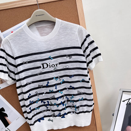 DIOR 26S SHORT-SLEEVED SWEATER 1269