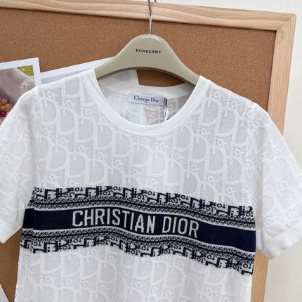 DIOR 26S SHORT-SLEEVED SWEATER 1245