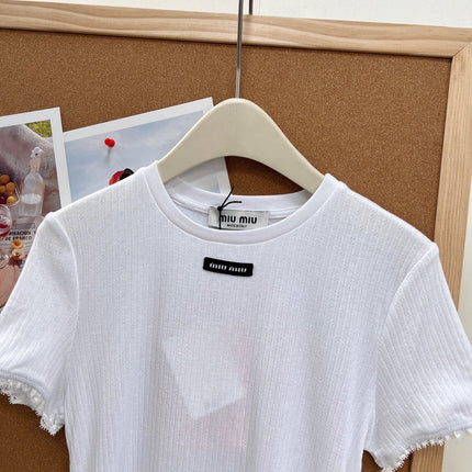 MIUMIU 26S SHORT SLEEVE T-SHIRT 1192