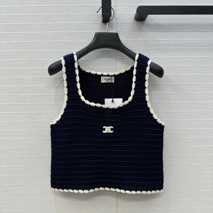 CELINE SLEEVELESS KNIT TOP 268312