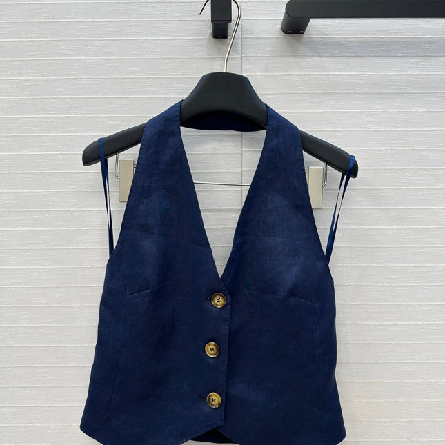 MAX MARA SLEEVELESS BLAZER 268179