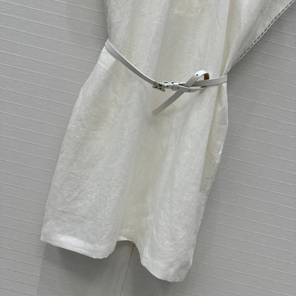 MAX MARA LINEN DRESS 268250