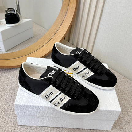DIOR 26S SNEAKERS IN BLACK SUEDE