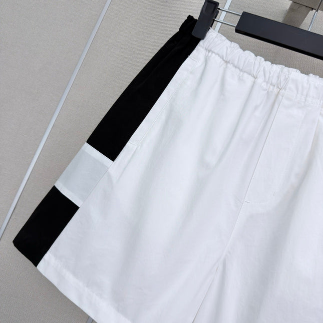 YSL 26S ELASTIC-WAIST SHORTS 495