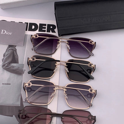 DIOR 26S ROUNDED SQUARE FRAME IN METAL 419174