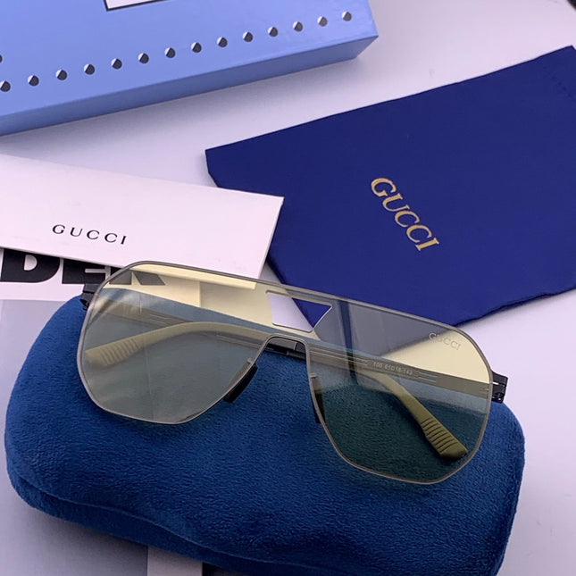 GUCCI 26S AVIATOR FRAME IN METAL 426433