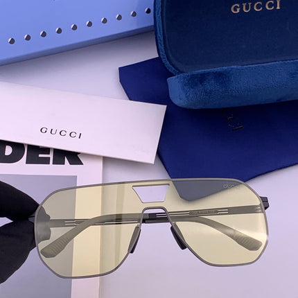 GUCCI 26S AVIATOR FRAME IN METAL 426433