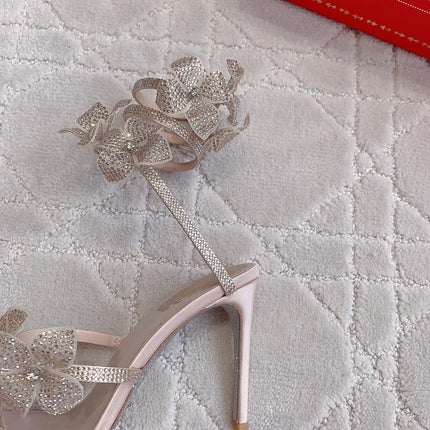 FLORIANE NUDE PINK SANDAL 95 MM