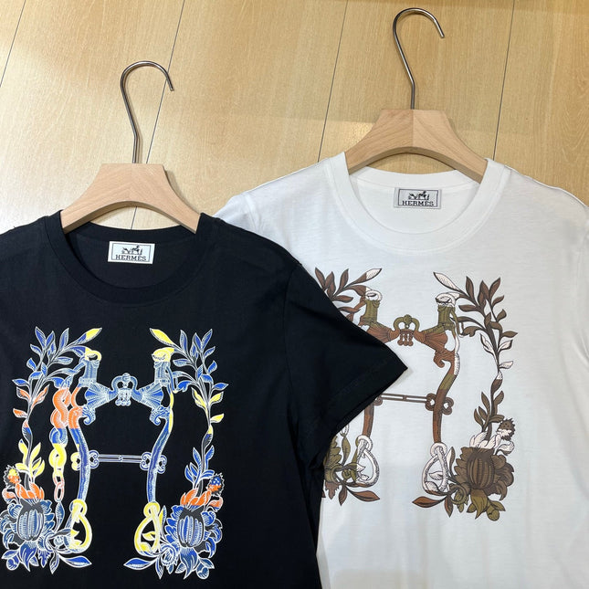 HERMES 25S CREW NECK T-SHIRT 416