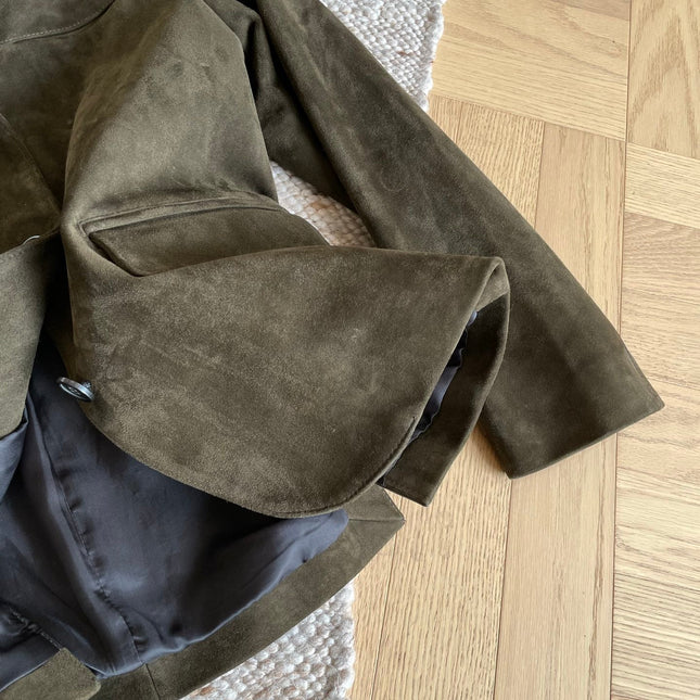 PRADA 25S SUEDE JACKET 401