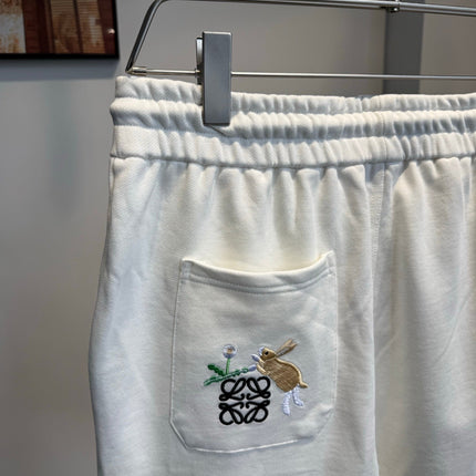 LOEWE 26S EMBROIDERED SWEATSHORTS 537