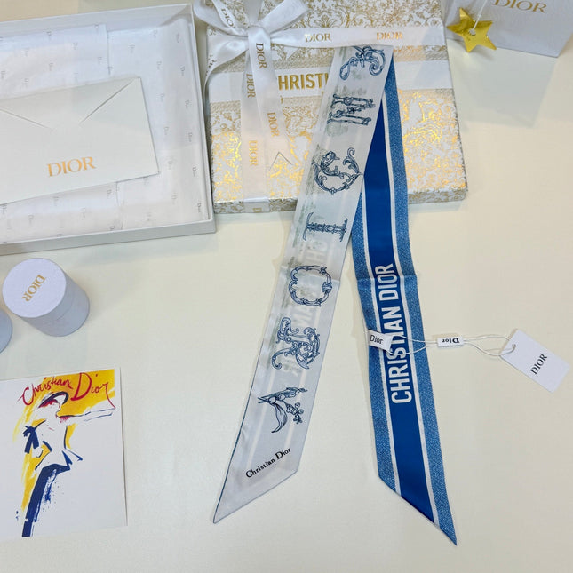 DIOR 26S SCARF 105CM IN SILK 304068