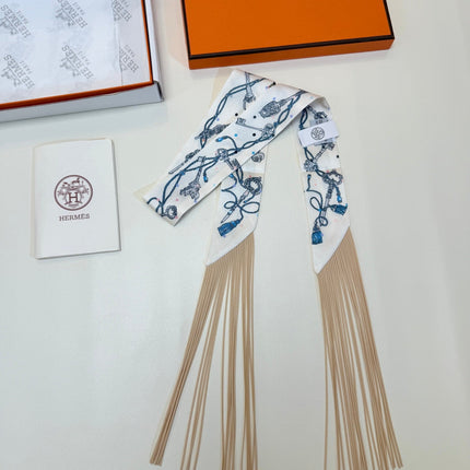 HERMES 26S TWILLY SCARF 86 IN SILK 492610