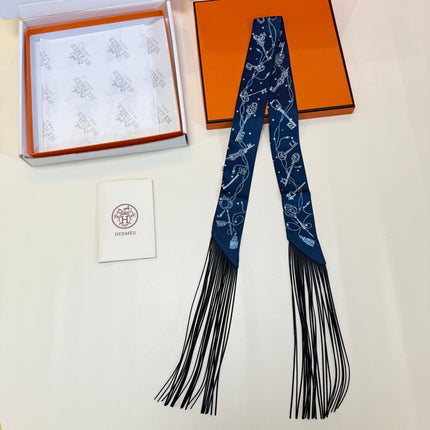 HERMES 26S TWILLY SCARF 86 IN SILK 492611