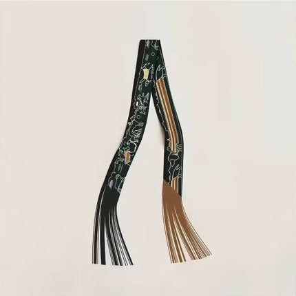 HERMES 26S TWILLY SCARF 86 IN SILK 498688