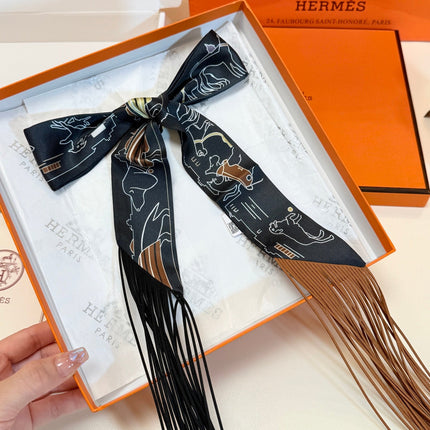 HERMES 26S TWILLY SCARF 86 IN SILK 498688