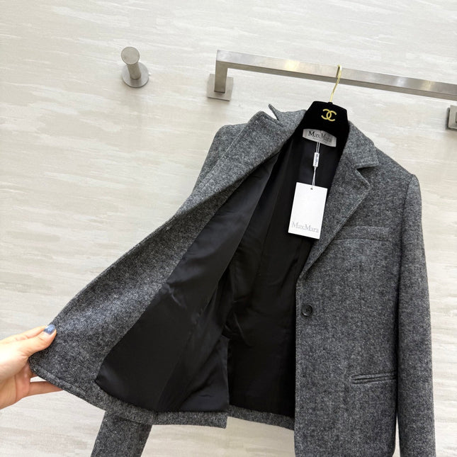 MAX MARA 25S KNIT VEST BLAZER 665254