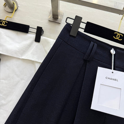 CHANEL 25S WIDE-LEG STRAIGHT PANTS 636