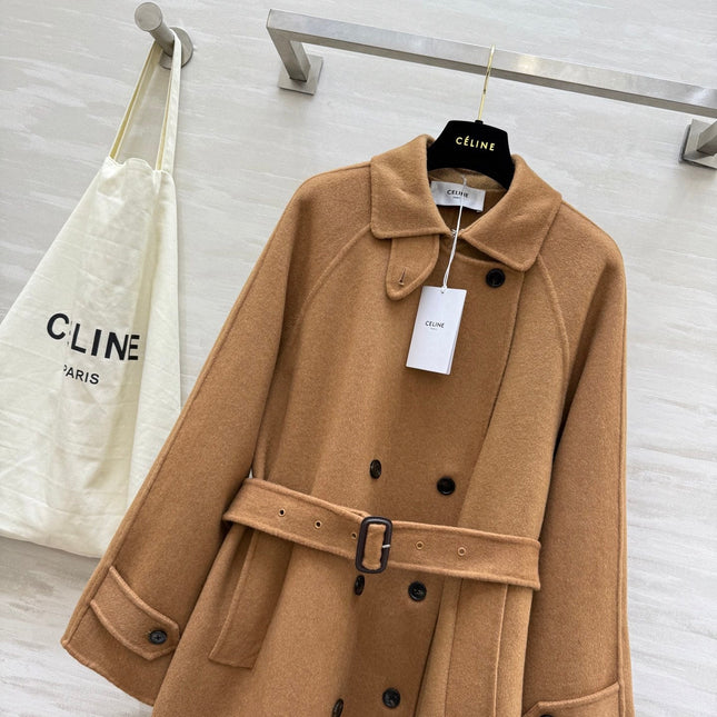 CELINE 26S LONG WOOL COAT 784306