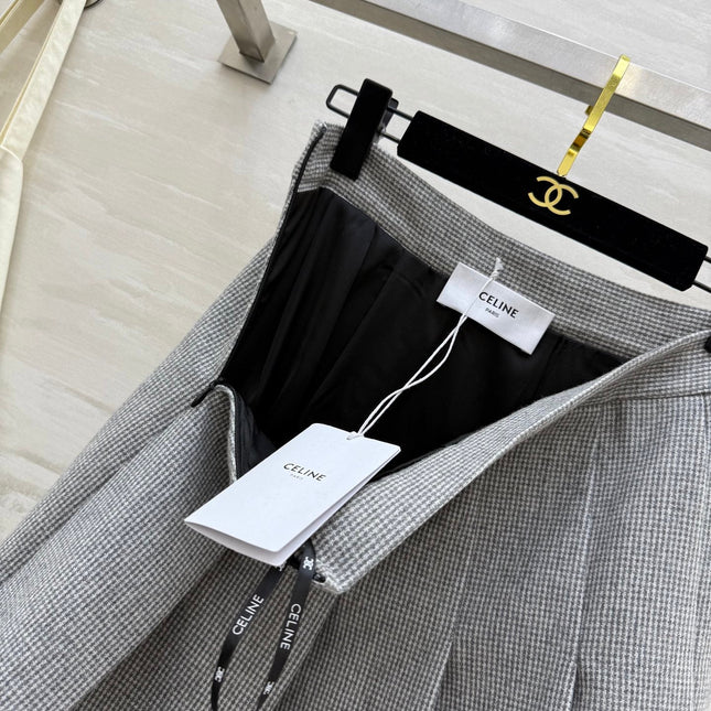 CELINE 26S BLAZER SKIRT SET 784331