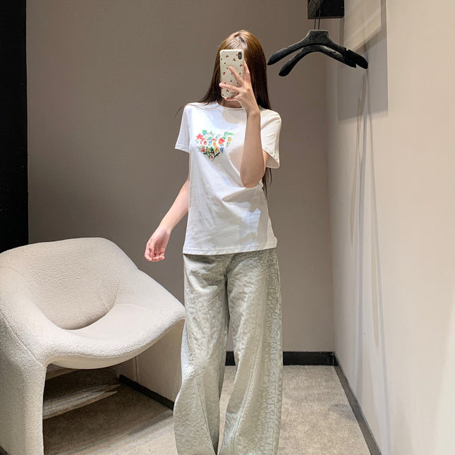 DIOR 26S SHORT-SLEEVE CREW NECK T-SHIRT 940