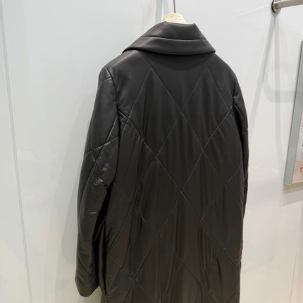MAX MARA 25S QUILTED LONG COAT 030