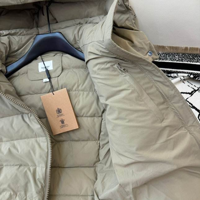 BURBERRY 25S MID-LENGTH DOWN COAT 170