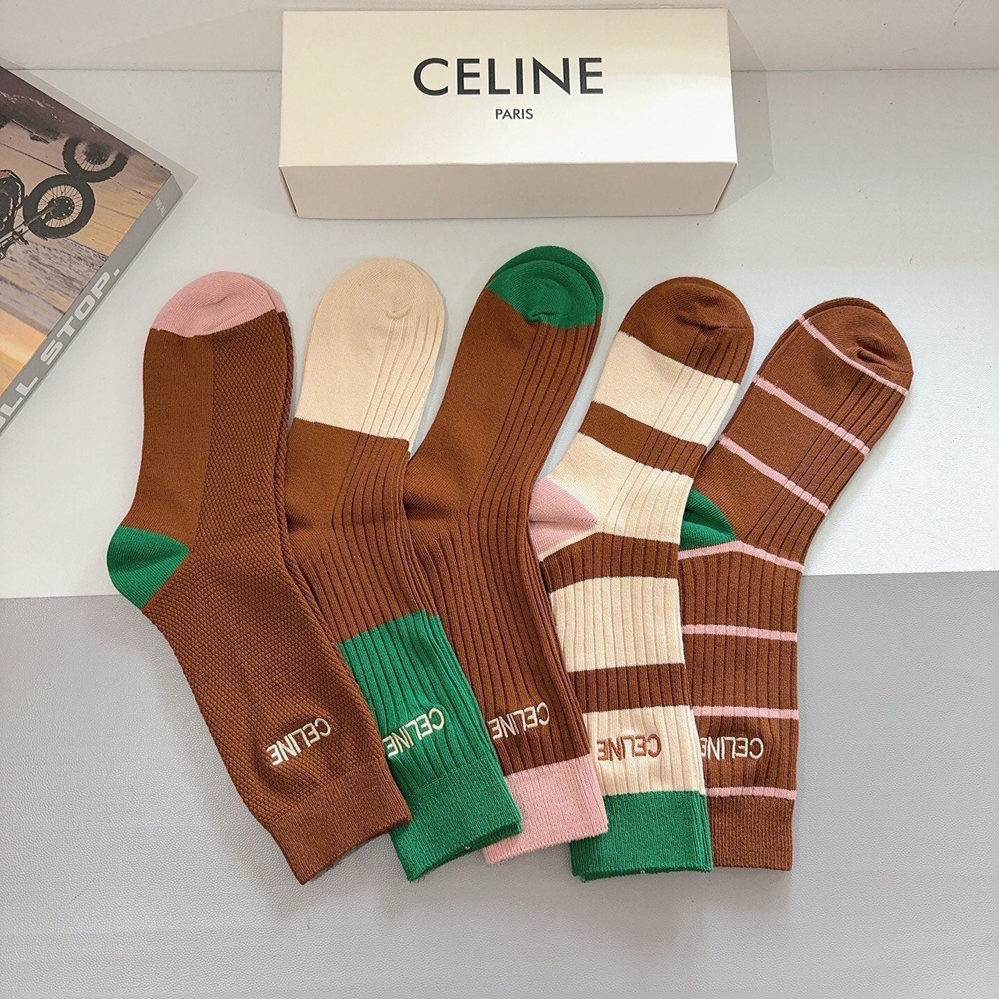 26S CREW SOCKS 407130 (1 BOX)