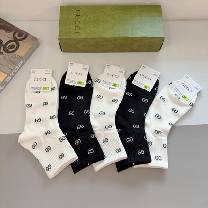GUCCI 26S CREW SOCKS 408678 (1 BOX)