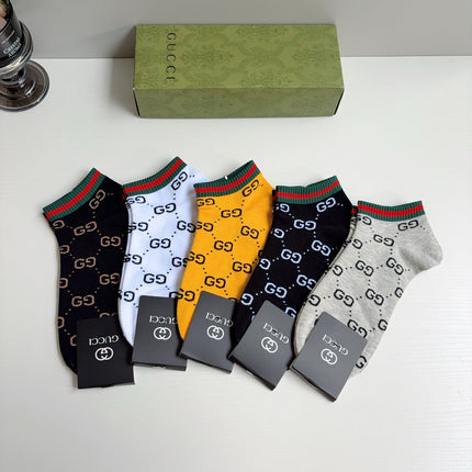 GUCCI 26S ANKLE SOCKS 405351 (1 BOX)