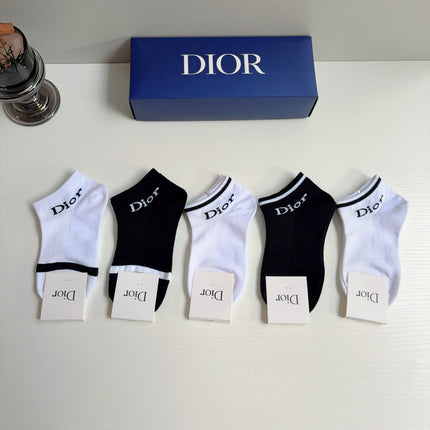 DIOR 26S ANKLE SOCKS 408718 (1 BOX)