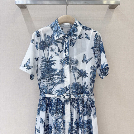 DIOR 26S MIDI SHIRT DRESS 1320
