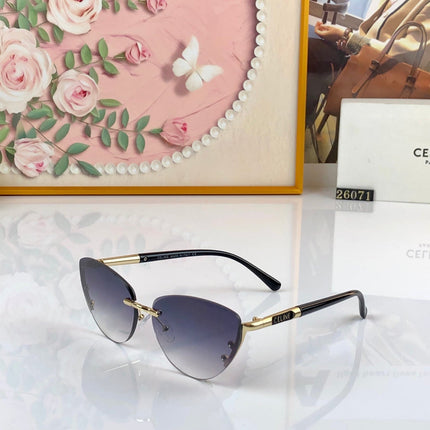 CELINE 26S CAT EYE FRAME IN METAL 494363