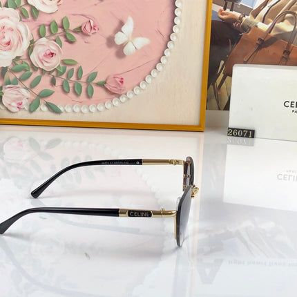 CELINE 26S CAT EYE FRAME IN METAL 494363