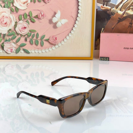 MIUMIU 26S RECTANGULAR FRAME IN ACETATE 408390