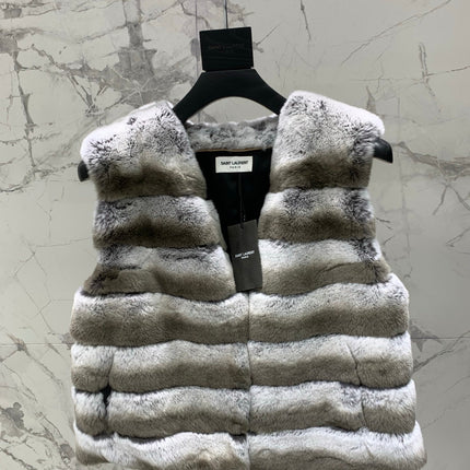 YSL 25S FUR VEST STYLE 223