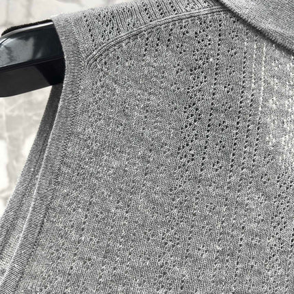 CELINE 26S KNIT POLO TANK TOP 297