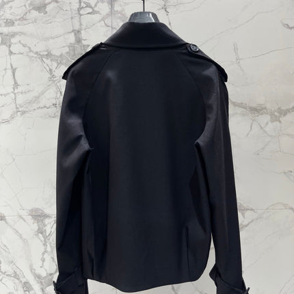 BALENCIAGA 26S CROPPED TRENCH JACKET 328