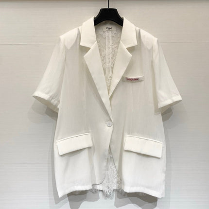 CHLOE 26S SHORT-SLEEVE BLAZER STYLE 58