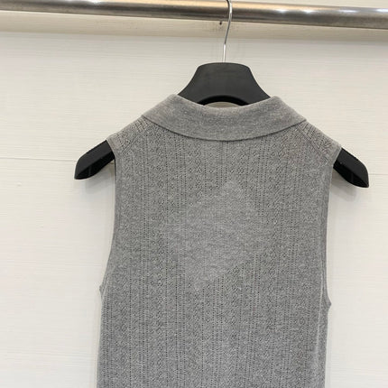 CELINE 26S SLEEVELESS POLO SHIRT 474