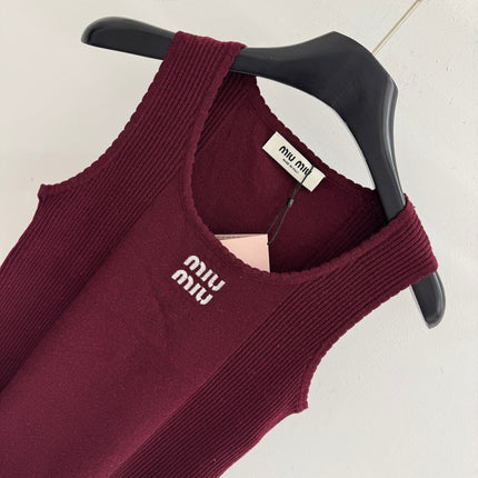 MIUMIU 26S SLEEVELESS TOP STYLE 1092