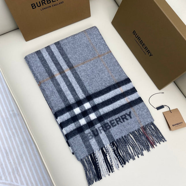 BURBERRY 25S SCARF 168 CM IN CASHMERE 935607