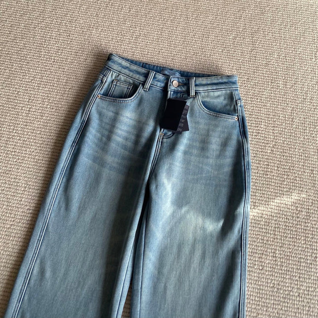 PRADA 25S SHERPA-LINED JEANS 431