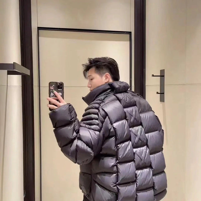 MONCLER 25S STAND-COLLAR PUFFER JACKET 324